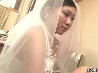 Sedusive teenager In A Wedding Dress