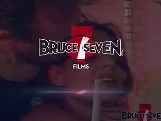 BRUCE SEVEN - Zara is one lascivious brunette who just keeps begging Ed for more!