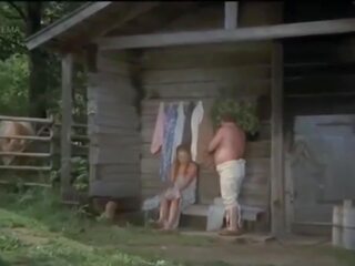 Scene with Leonov Golyy in Sauna Naked Daddy Bear: adult film e2