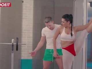 Letsdoeit - Busty goddess Knows Gym X rated movie Is the Best Workout